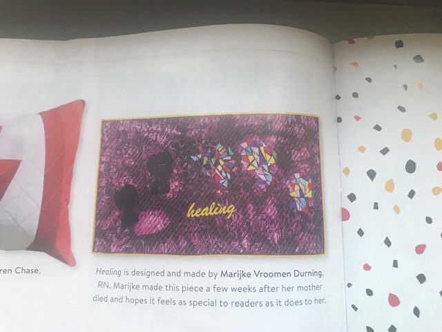 My Quilt Is in a Magazine!