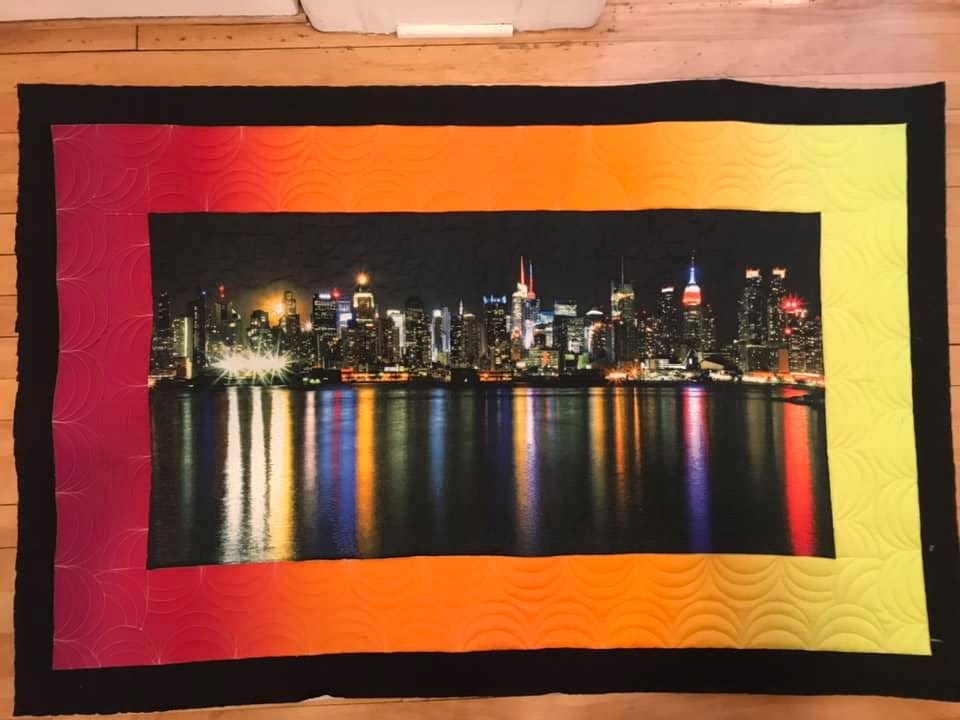 How Did I Quilt That: NYC Skyline