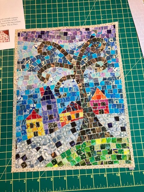 My New Project: A Mini Mosaic Quilt