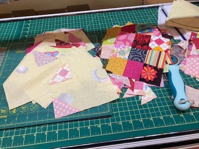 A Cold Winter Weekend = More Donation Quilt Tops
